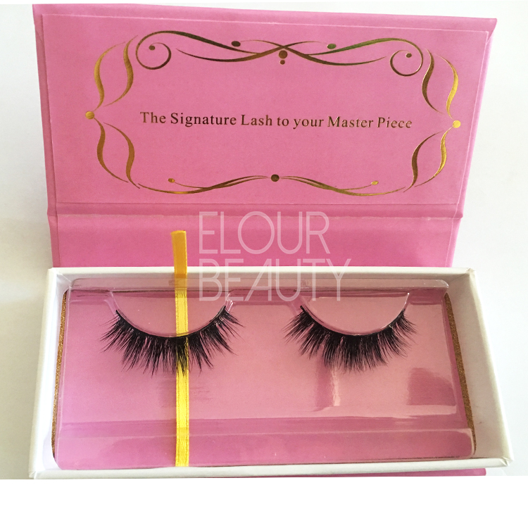 3D volume mink eyelashes with magnetic boxes wholesale EA81